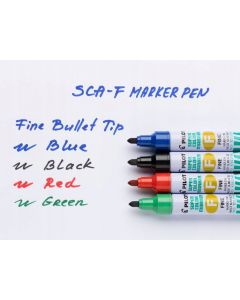 Marker permanentny PILOT SCA-F czarny PISCA-F-B