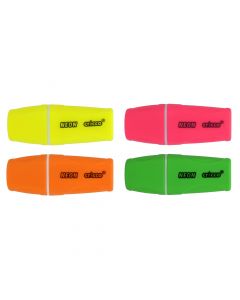 Zakreślacze mini neon CRICCO 4 kolory etui CR390W4