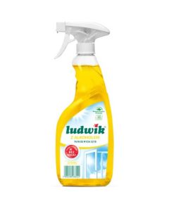 Płyn do szyb i glazury LUDWIK 600ml lemon z alkoholem