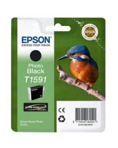 Tusz EPSON (T1591/C13T15914010) czarny foto 17ml STYLUS R2000