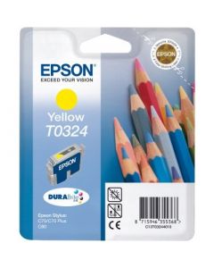 Tusz EPSON (T0324/C13T032440) żółty 16ml/420str Stylus C80/C70