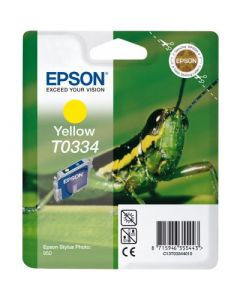 Tusz EPSON (T0334/C13T03344010) żółty 17ml/440str Stylus Photo 950