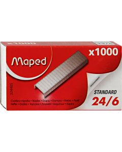 Zszywki 24/6 1000szt MAPED 324405