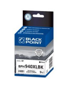 Tusz BLACK POINT (BPH940XLBK) czarny 2400str zamiennik HP (940XL/C4906AE)