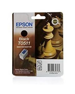 Tusz EPSON (T0511/C13T05114010) czarny 24ml Stylus Color 800/1520