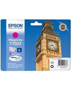 Tusz EPSON (T7033/C13T70334010) purpurowy 800str