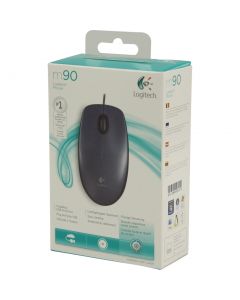 Mysz przewodowa LOGITECH M90 USB czarna 910-001793