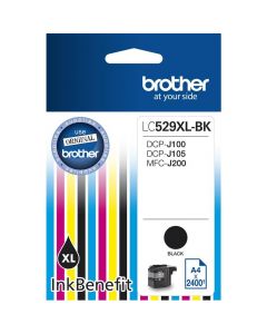 Tusz BROTHER (LC529XL-BK) czarny 2400str