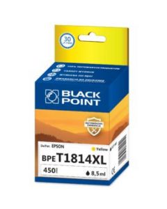 Tusz BLACK POINT (BPET1814XL) żółty 620str zamiennik EPSON (18XL/C13T18144010)