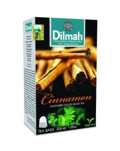 Herbata DILMAH (20 torebek) czarna z aromatem Cynamon