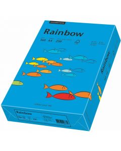 Papier ksero kolorowy A4 160g RAINBOW R88 ciemno niebieski (250ark) 88042769