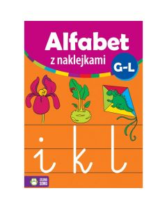 Książka ALFABET Z NAKLEJKAMI S-Z 677 9788378956778