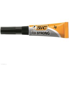 Klej sekundowy FIX STRONG blister 12szt. 9048264 BIC