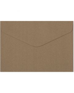 Koperta ozdobna 114x162mm KRAFT c.brązowy C6 120g (8szt.) 280222 Galeria Papieru