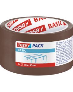 Taśma pakowa BASIC 40m x 45mm brązowa 58575-00000-00 TESA