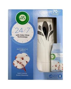 Odświeżacz AIR WICK Freshmatic 250ml urządzenie+wkład Kwiat Bawełny