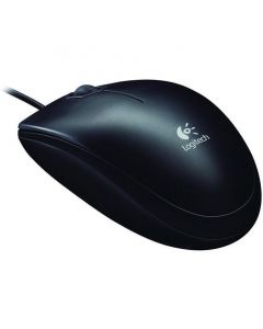 Mysz przewodowa LOGITECH B100 USB czarna 910-003357