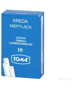 Kreda szkolna biała 10szt 81200 TOMA