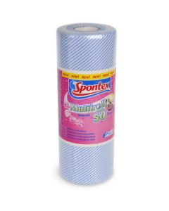 Ściereczki na rolce Multiroll (50 sztuk) 25x40cm 97043033 SPONTEX