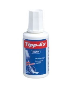 Korektor w butelce TIPP-EX RAPID 20ml z gąbką 8859913