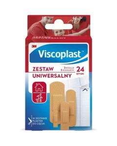 Zestaw plastrów uniwersalny VISCOPLAST mix 3M-4054596798328