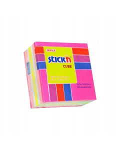 Bloczek STICK"N 51x51mm różowy-mix neon i pastel 21533