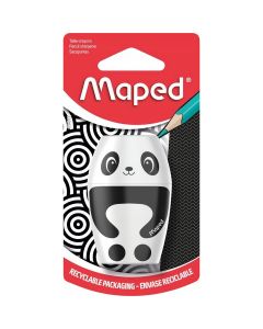 Temperówka SHAKER SHAKKY 1 otwór panda blister 034013 MAPED