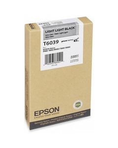 Tusz EPSON (T6039/C13T603900) czarny bardzo jasny 220ml