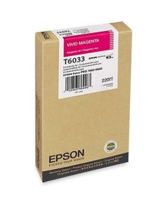 Tusz EPSON (T6033/C13T603300) purpurowy 220ml