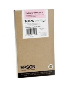 Tusz EPSON (T6026/C13T602600) purpurowy jasny 110ml