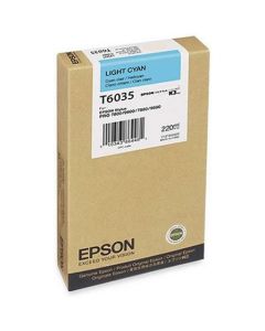 Tusz EPSON (T6035/C13T603500) niebieski jasny 220ml