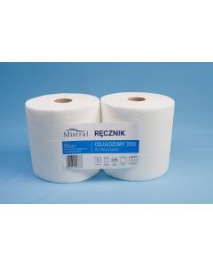 Ręcznik celuloza 24,6cm 200m 2w(2sztuki) RC200/2 MAXI MISTRAL