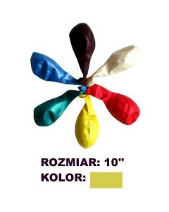 Balony 10` METALIK złote (100) FIORELLO 170-1568