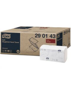 Ręcznik ZZ V-FOLD TORK H3 biały 23x22,6cm 2w 290143 Advanced celuloza (15x250)