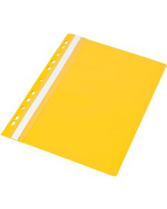 Skoroszyt A4 twardy wpinany typu PVC (10) żółty 0413-0019-06 Panta Plast