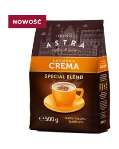 Kawa ASTRA ziarno 500g Łagodna Crema