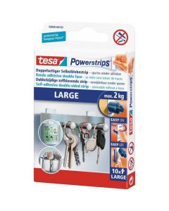 Plastry samoprzylepne TESA POWERSTRIPS duże kpl 10sztuk 58000-00132-01