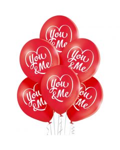 Balony YOU AND ME 6 szt BN06-376 ALIGA