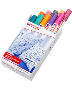 Marker do tkanin 4500 szary 3mm 4500/012 EDDING