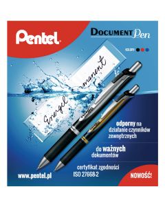 Wkład kulkowy PENTEL ENERGEL 0,5mm LRP5 niebieski do BLP75