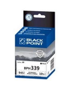 Tusz BLACK POINT (BPH339) czarny 945str zamiennik HP (339/C8767EE) DJ5740/5940/6520/6540/6620