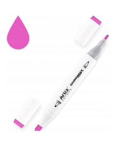 Marker alkoholowy dwustronny VIVID PINK PP915-6 ARTIX