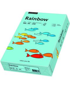 Papier ksero A4 160g RAINBOW R84 morski 250ark 88042725