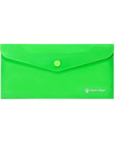 Teczka kopertowa DL PP NEON ZIELONY 0410-0087-04 PANTA PLAST