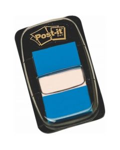 Zakładki indeksujące POST-IT 25x43mm niebieskie 680-2 50sztuk 3M