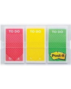 Zakładki indeksujące POST-IT 23,8x43,2mm DO WYKONANIA 682-TODO 3X20szt 3M