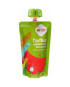 Farba plakatowa tempera czerwona 100ml HA 3310 0100-2 HAPPY COLOR