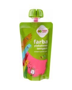 Farba plakatowa tempera różowa 100ml HA 3310 0100-20 HAPPY COLOR