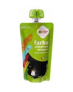 Farba plakatowa tempera czarna 100ml HA 3310 0100-9 HAPPY COLOR