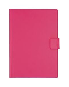 Notes A5 na rzep pink 1-KNO-05-03 BIURFOL